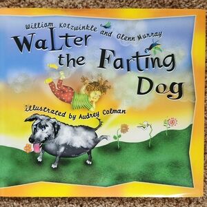 Walter the Farting Dog Hardcover Book with Jacket.
